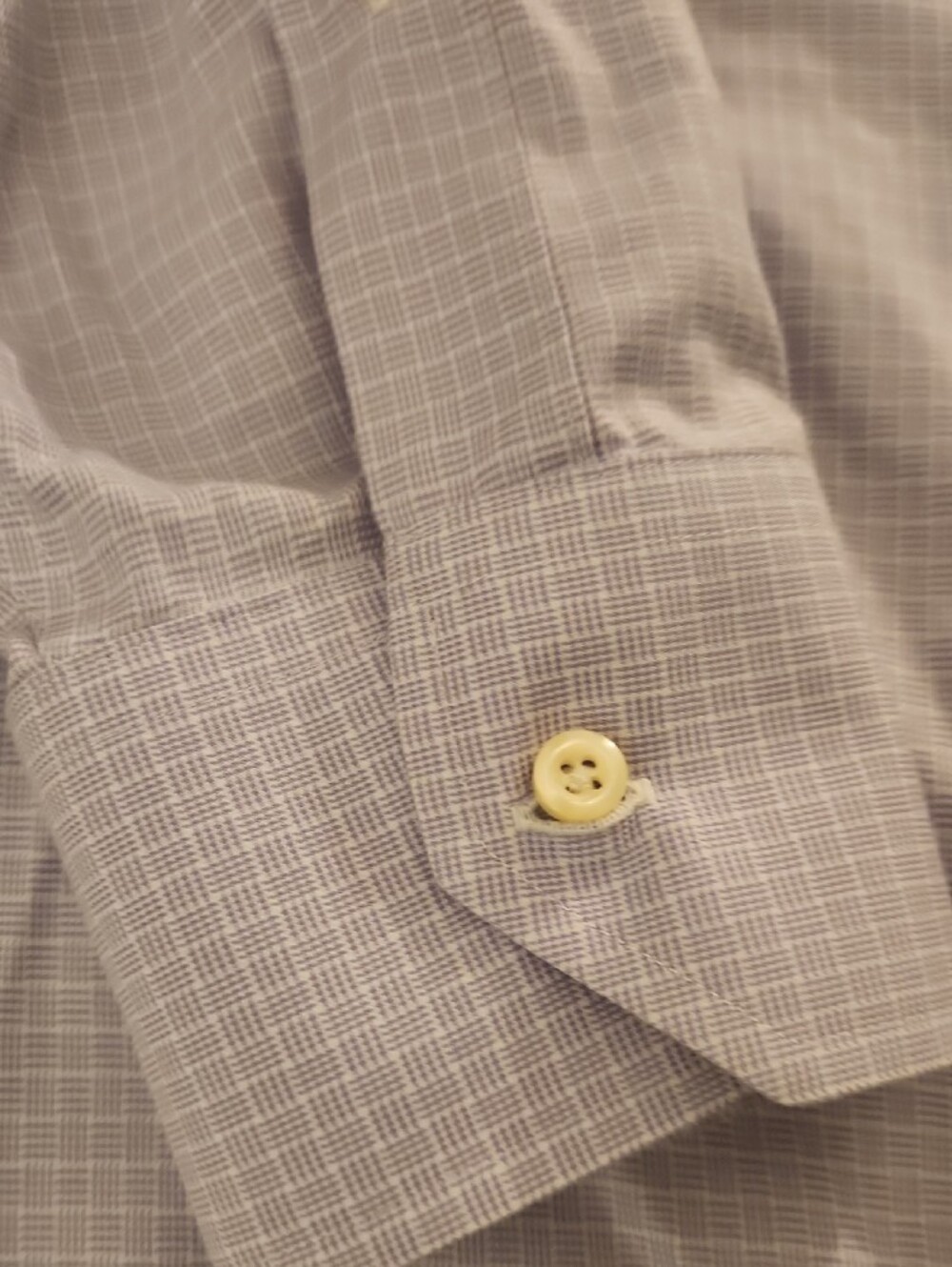 Brooks Brothers Regent Lavender Check Dress Shirt Men’s 17 34/35 - Picture 5 of 8